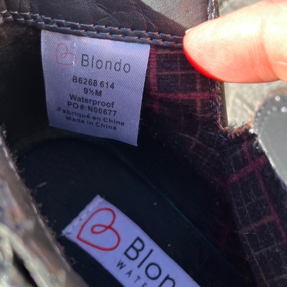 EUC Dark Green Blondo Ankle Boots - Picture 11 of 12